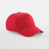 Cap - B10:Bright Red, 100% cotton, One Size